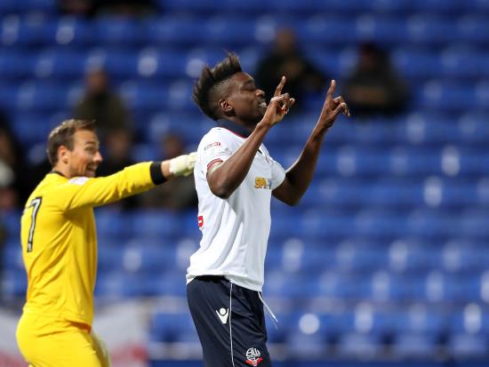 Sammy Ameobi fires Bolton to victory and out of bottom three