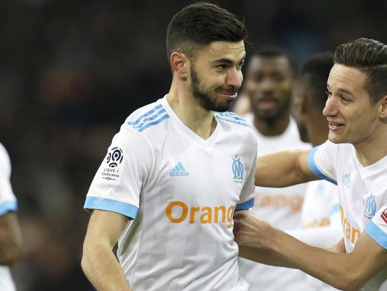 Florian Thauvin’s hat-trick helps Marseille see off Metz in nine-goal thriller