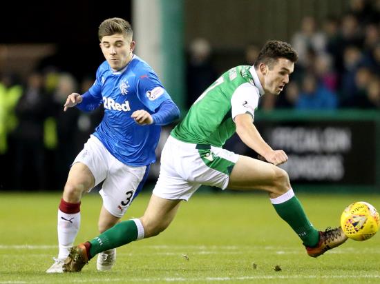 Hibs win at Ibrox as Rangers miss chance to close gap on Celtic