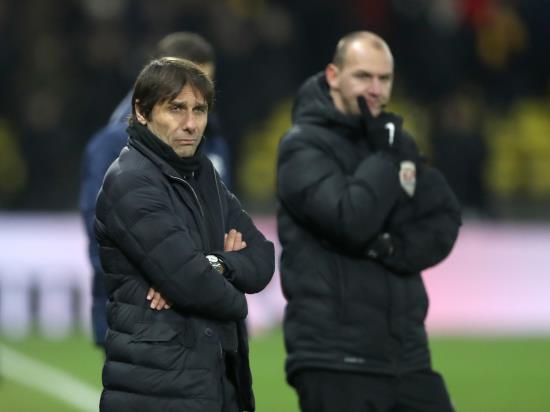 Antonio Conte not worried about losing Chelsea job despite Watford thrashing
