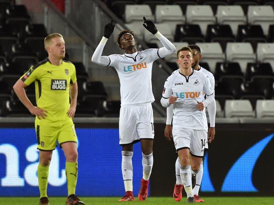 Swansea hit eight past Notts County to record biggest-ever FA Cup win