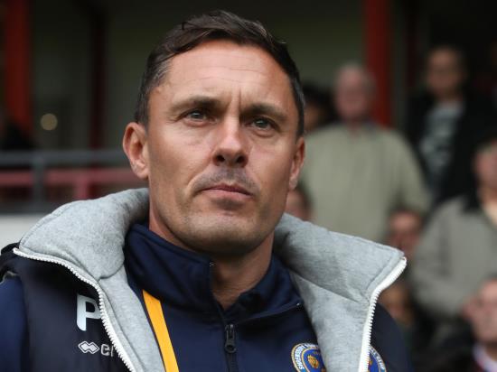 Paul Hurst remains grounded after Shrewsbury return to League One summit