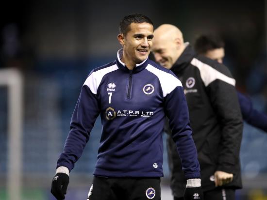 Tim Cahill pushing for first start since Millwall return