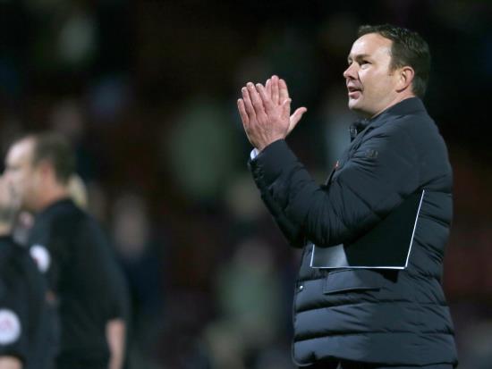 Derek Adams delighted as Plymouth move into play-offs with narrow Bradford win