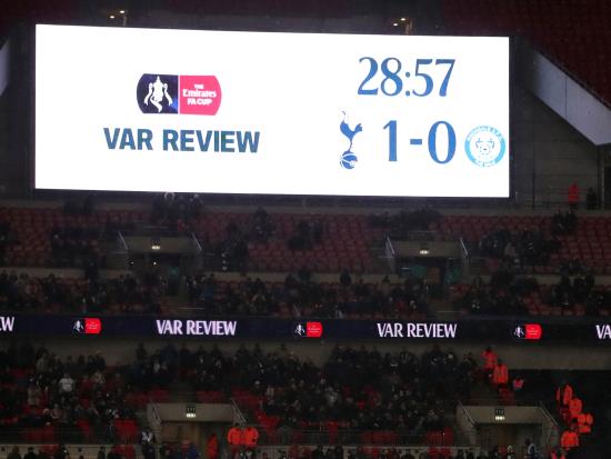 Tottenham Hotspur 6 - 1 Rochdale: VAR confusion overshadows Tottenham’s stroll into FA Cup quarter-finals