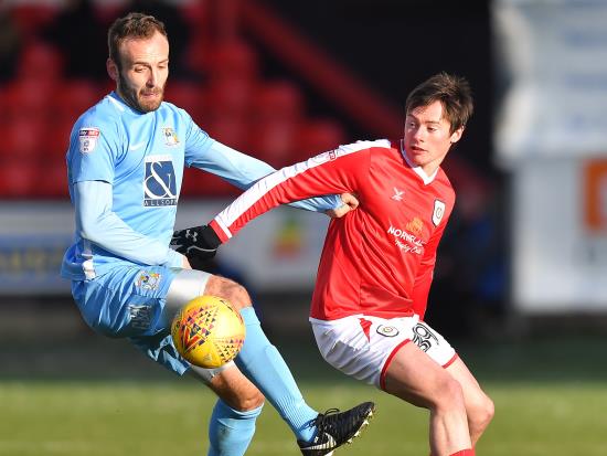 Crewe’s Harry McKirdy back in contention for Morecambe clash