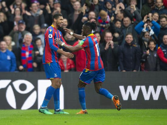 Crystal Palace thrash Leicester to all-but secure top flight status
