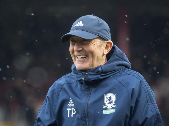 Tony Pulis thrilled after Middlesbrough secure play-off spot