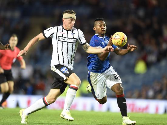 Dunfermline to appeal Ashcroft’s red card – boss Johnston