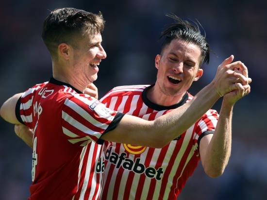 Relegated Sunderland end season with emphatic victory over champions Wolves