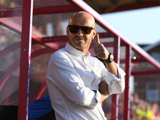 Paul Tisdale revels in Exeter’s ‘thoroughly deserved’ play-off win over Lincoln
