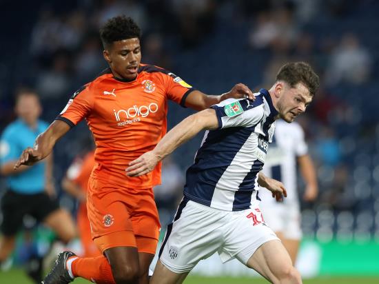 Burke’s first West Brom goal is enough to sink Luton