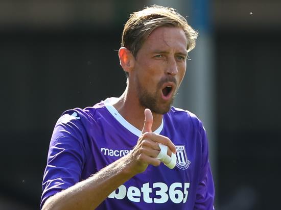 Milestone goal for Crouch earns Stoke a point at Preston