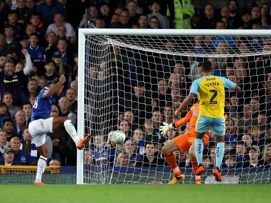 Calvert-Lewin at the double as Everton beat Rotherham in Carabao Cup