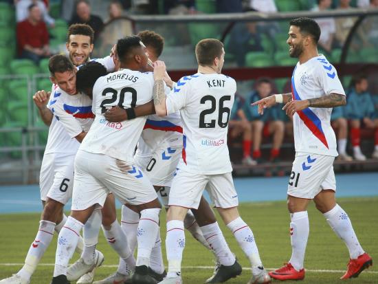 Nine-man Rangers qualify for Europa League group stages