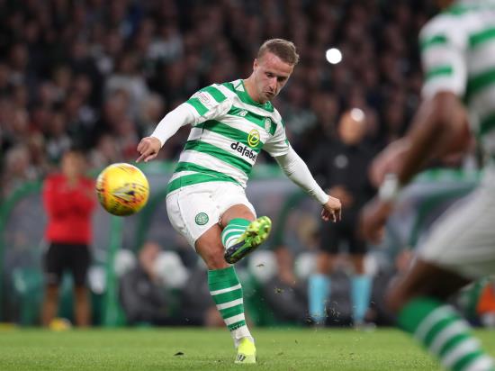 Leigh Griffiths joins 100 club as Celtic ease into Europa League group stage