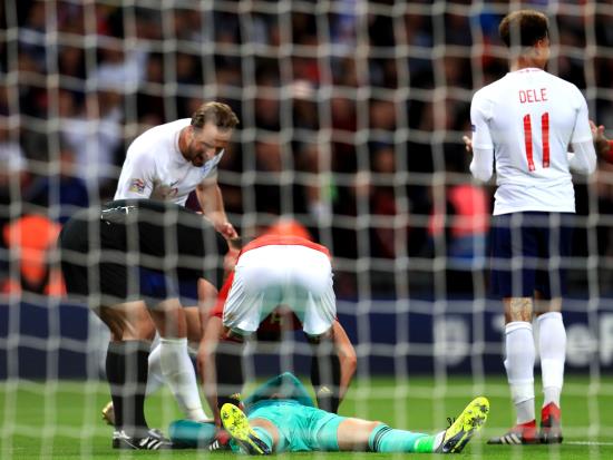 England captain Kane thinks referee ‘bottled it’ after ruling out Welbeck goal
