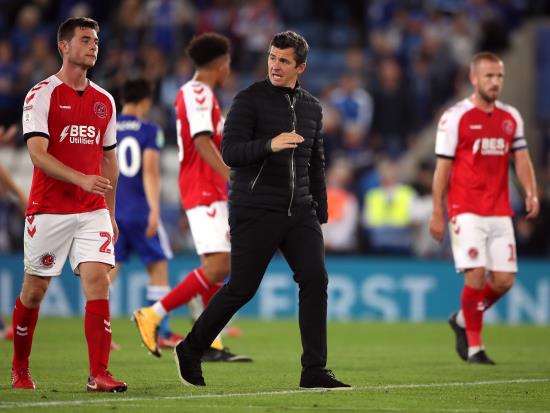 Joey Barton jokes about taking Fleetwood on the road after latest home draw