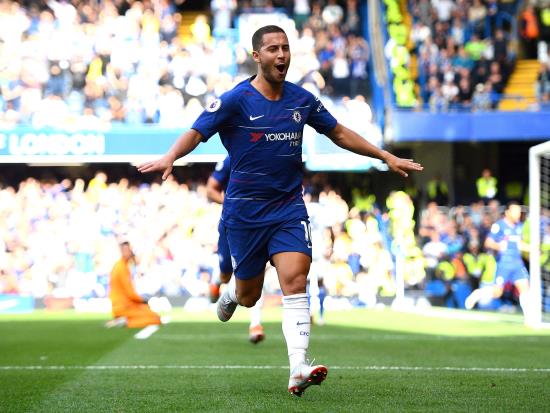 Eden Hazard extends Chelsea’s perfect start with hat-trick against Cardiff