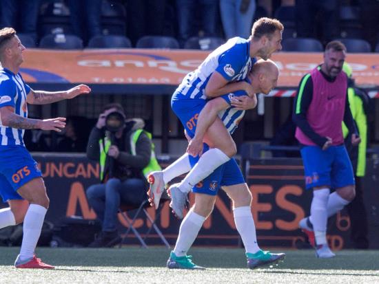 Late Findlay goal condemns Celtic to defeat at Kilmarnock