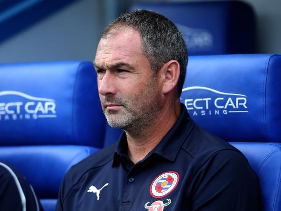 We showed our intent from the off, says Reading assistant Gibbs