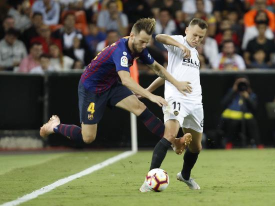 Ivan Rakitic won’t use travelling as an excuse as Barcelona draw with Valencia