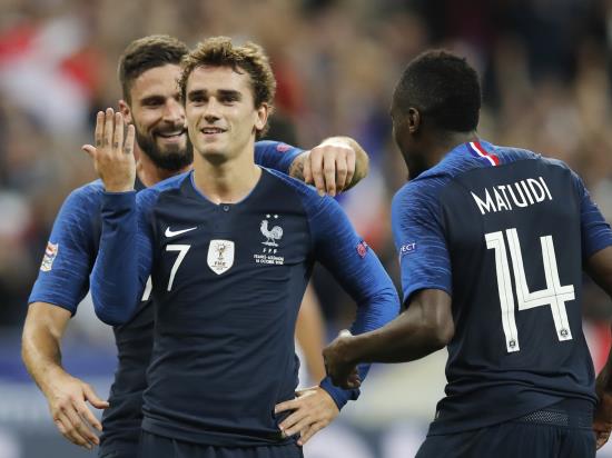 Antoine Griezmann reveals half-time chat lifted France