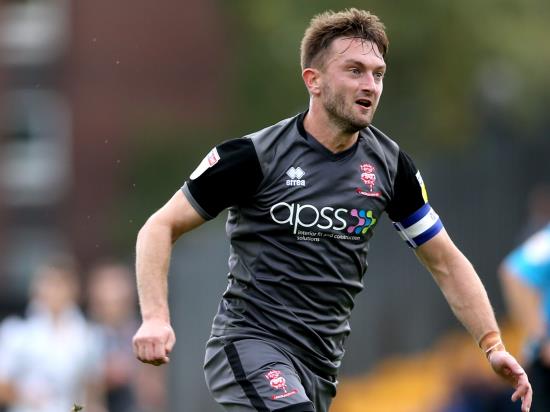Lincoln captain Lee Frecklington in contention for Forest Green match