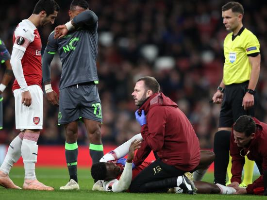 Nani sends well-wishes to Danny Welbeck as Emery admits injury affected players