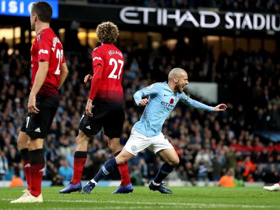 Manchester City 3 - 1 Manchester United: City move 12 points ahead of United after hard-fought Manchester derby triumph