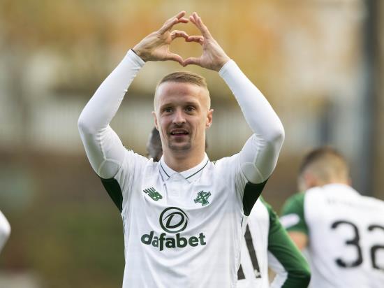 Leigh Griffiths overcomes ‘dark times’ to score on Celtic return