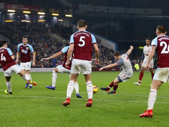 Much-changed Liverpool bounce back to ease past resolute Burnley