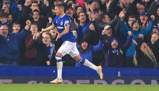 Richarlison secures point for Everton