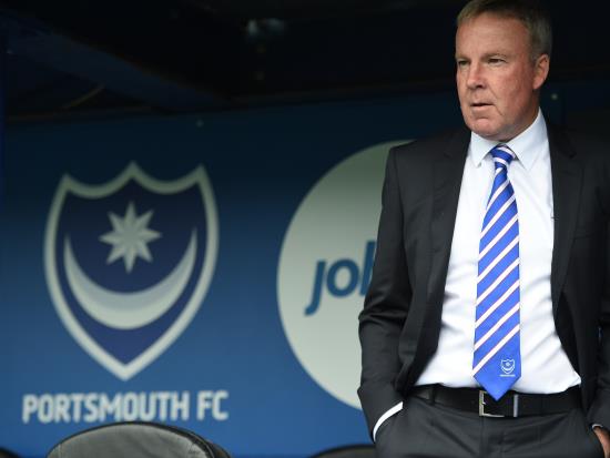 Jackett keeps Portsmouth grounded after going six points clear