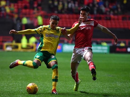 Norwich hit back to take point at Bristol City