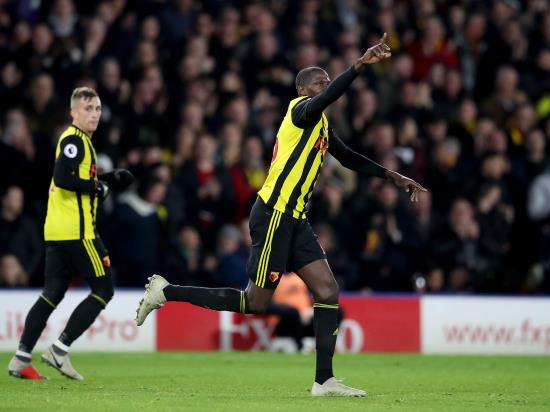 Late Doucoure header prevents Newcastle winning at Watford