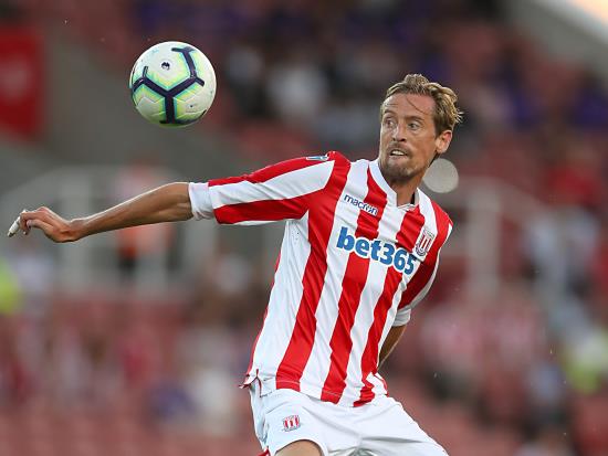 Late Peter Crouch strike earns Stoke a replay