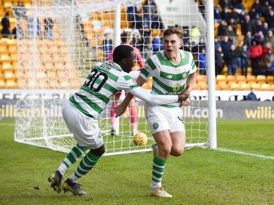 Celtic regain six-point lead after seeing off St Johnstone