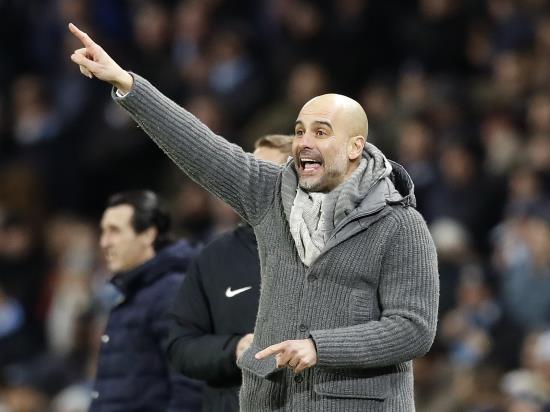 Guardiola pleased as City bounce back with Arsenal win
