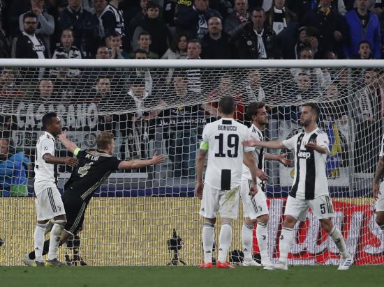 Ajax stun Juventus in Turin to advance to Champions League semi-finals