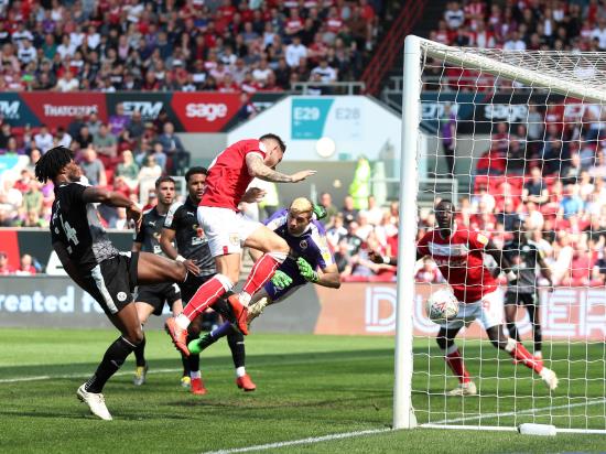 Brownhill rescues point for Bristol City but play-off hopes suffer blow
