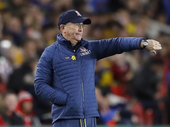 Pulis hails ‘fantastic’ reaction as Boro remain in play-off contention