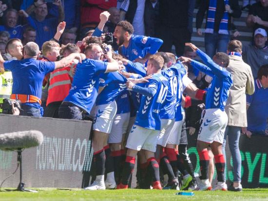 Rangers ease to victory over Celtic to seal Ibrox Old Firm double