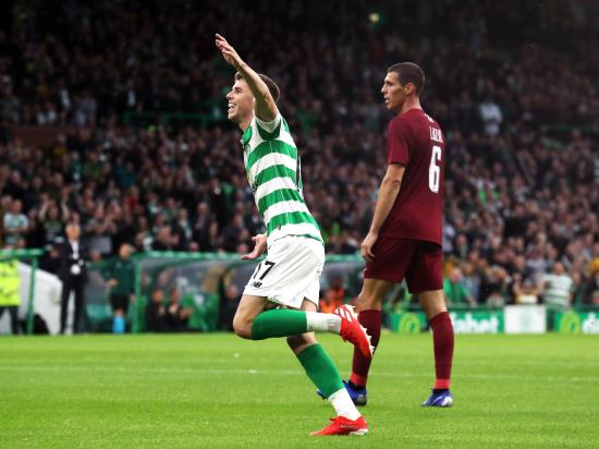 Leigh Griffiths makes comeback as Celtic cruise past Sarajevo