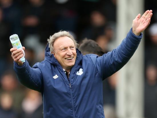 Warnock delight as deadline-day signing Vassell snatches points for Cardiff
