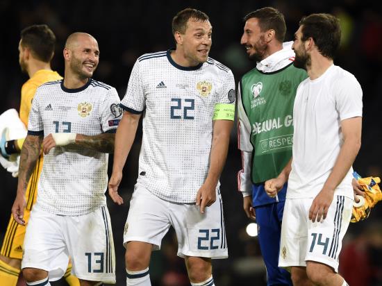 Russia vs Scotland - Russia captain Dzyuba surprised by Scotland’s lack of faith