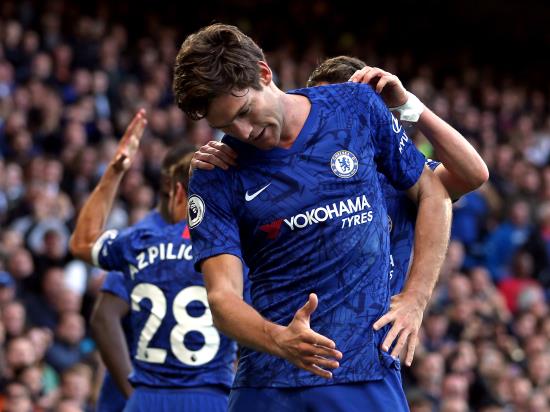 Marcos Alonso fires Chelsea to victory over Newcastle