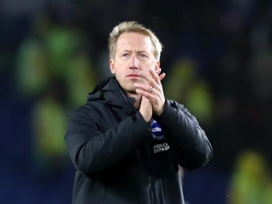 Graham Potter applauds Brighton’s display in Norwich win