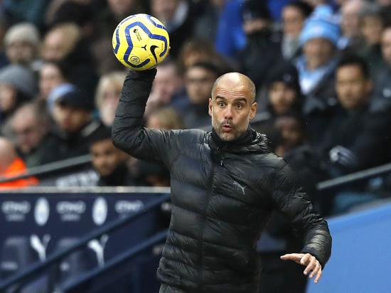 Ball-boy Guardiola breathes sigh of relief after Walker scores late winner
