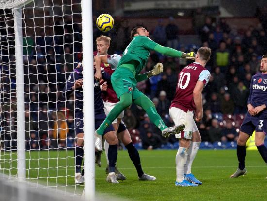 West Ham’s slide continues as Burnley ease to victory at Turf Moor